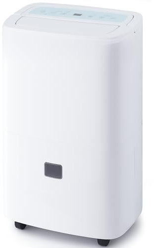 Katenpo Deshumidificador Silencioso Automática Electrico: Bomba 5M Control Humedad 90L/Día 240m² 43dB para Casa Emergencias Inundaciones Lavanderías Garajes Sótanos Baños Cocinas Habitaciones