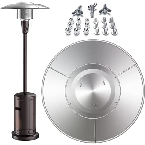 Parte Di Ricambio Per Radiatori Da Esterno A Propano - Accessori Per Parti Di Ricambio In Alluminio Durevole, Riscaldatore Da Terrazza | Composta Da 4 Pannea Propano Per Esterno