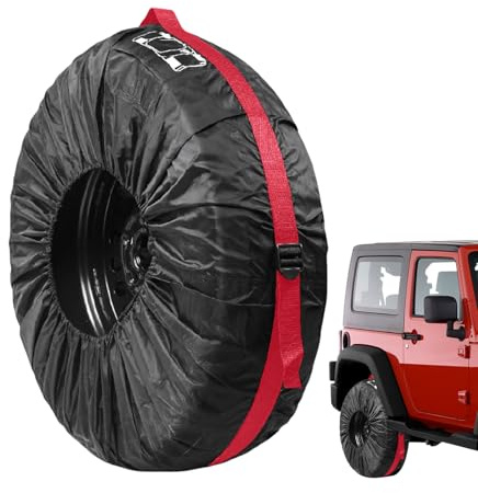Replacement Tyre Bag | Sun Protection Tyre Cover | Adjustable Tyre Bag, Portable Waterproof Cover, Materials Against Dust and Scratches Ensure Your Tyre Well Protected
