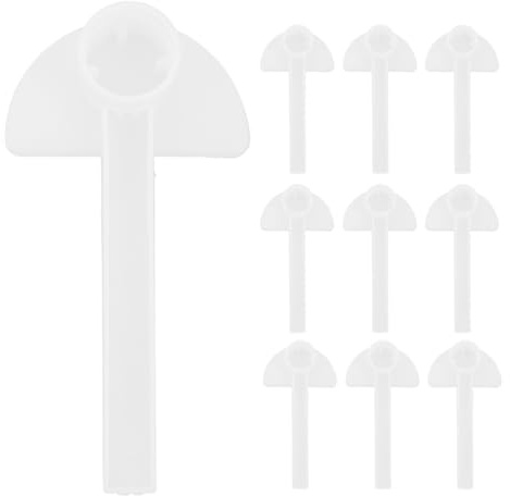 OSALADI Comederos para Abejas 10 Piezas, Dispensadores de Agua y Alimento para Apicultura, Equipo de Nutrición Resistente para Jardín y Granja, Suministrador para Colmenas al Aire Libre