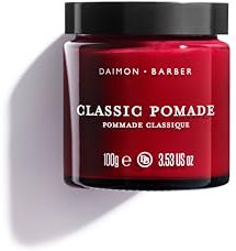 Daimon Barber Argan Oil Remedy Hair Wax, Mens Styling Wax For Added Control and Texture, Medium Shine and Light to Medium Hold, Ideal for Slick Backs, Made From Natural Plant Wax 100g