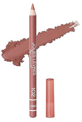 VIVIENNE SABO Lipliner Jolies Levres Rose Nude Rosa – präzise Konturen | leicht verblendbar, cremige Textur, verlängert den Lippenstifthalt, verlängert Lippenstift-Halt, leicht anspitzbar