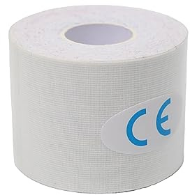 PRIOR FITNESS Bande antidérapante pour Exercices de Gymnastique, acrobatie, kinésiologie - 5 m
