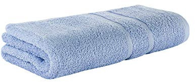 Premium Frottee Duschtuch 70x140 cm in hellblau von StickandShine in 500g/m² aus 100% Baumwolle