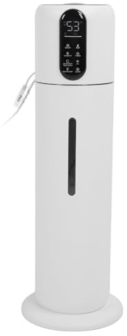 Umidificatore da Pavimento per la Casa, Umidificatore per Ambienti Grandi, Telecomando, Luce Notturna a Basso Rumore a 3 velocità, 9 Litri per la Casa (Spina UE CA 100‑240 V)