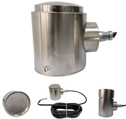 AUBEST Capteur de Poids, Capteur De Force De Cellule De Charge À Colonne 1000T, Mini Transducteur, Mesure De La Tension De Stress, 300T, 100 Tonnes, Traction De Pression, Style Cylindrique(20 Ton)