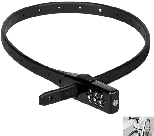 Candado de Cable para Bicicleta, Cerradura de Bicicleta para Casco con Combinación, Mini Cerradura Antirrobo con Código de 3 Dígitos, Candado Flexible para Casco, Patinete Eléctrico, Esquí, Equipaje