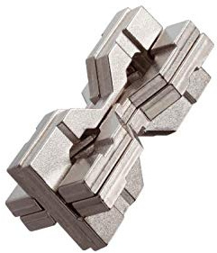 Huzzle Hourglass Puzzle - Hanayama Difficulty Level 6