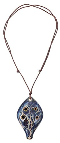 MILISTEN Schöne Blattgeformte Okarina-Anfänger-Praxis Okarina-Kinder-Okarina-Geschenk