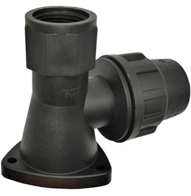 MONDRAGON - Codo para instalar Grifo con tubería de polietileno Medida: ø20 x 1/2 - Instala un grifo en el jardín donde quieras 