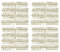 PATIKIL Letras de Tablero de Letras de 3/4 de Pulgada, 7 Piezas 1029 Letras de Fieltro para Tableros de Letras Universales para Tablero de Mensajes de Plástico Cambiable, Bronce