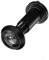 Door Peephole for Safety Camcorder,Zinc Alloy Adjustable Peep Hole for Front Door,Wide Angle Peephole with Privacy Cover,for Installation in 35 to 60mm Thick Doors Perfect for Home Security(Black)