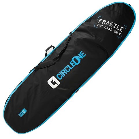 Circle One Doppelter Surfbrett Reisetasche (passt 2 Taschen), Blau, 1.8m (6ft)