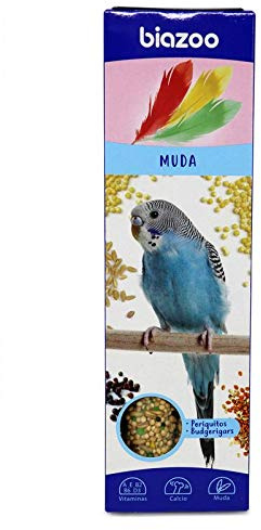 Biazoo - Barritas de Muda para Periquito - Pack 10 Cajas