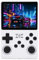 Console di Gioco Portatile retrò, per Giochi per Giocatore Singolo Console per Videogiochi Portatile Schermo IPS da 3,5 Pollici 640x480, 30000 Giochi Integrati 45 Emulatori (WHITE)
