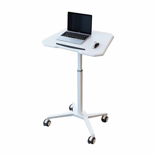 SBCGFY Podio de pie móvil, Escritorio de recepción de conferencias portátil, Mesa para computadora portátil de Altura Ajustable, estación de Trabajo para Oficina, hogar, Escuela, auditorio