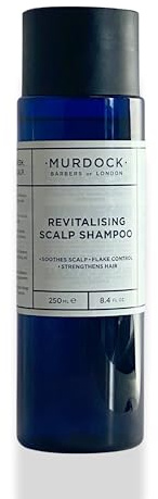 Murdock London Revitalising Scalp Shampoo | Flake Control, Anti-dandruff, promote a healthy scalp | Made in England | 250ml