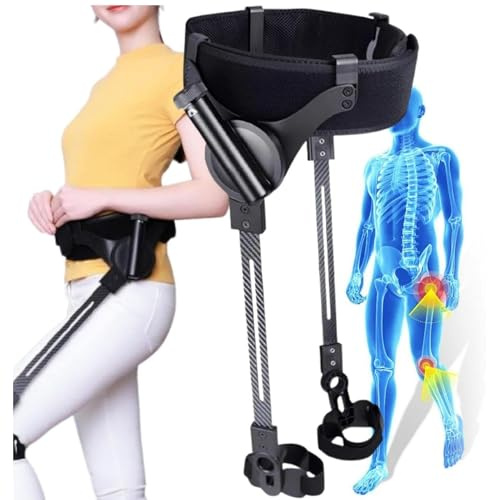 Aethelwyn Dispositivo de Ayuda para Caminar con Exoesqueleto, Ayudas para La Movilidad con Potencia Corporal, Ayuda Biónica para Caminar con Potencia para Personas Mayores y Adultos