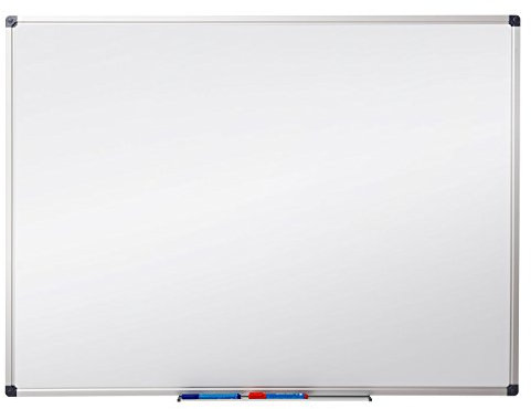 Lavagna Magnetica Bianca - Lavagna Cancellabile, Scrivibile, Combinata per Calamite e Pennarelli in Varie misure - 80X110 cm