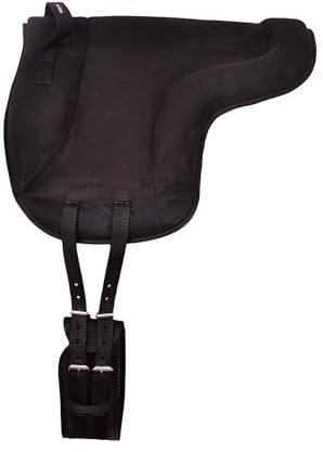 Pferde-Pony-Pad, mit hoher Dichte, Schwarz / Braun