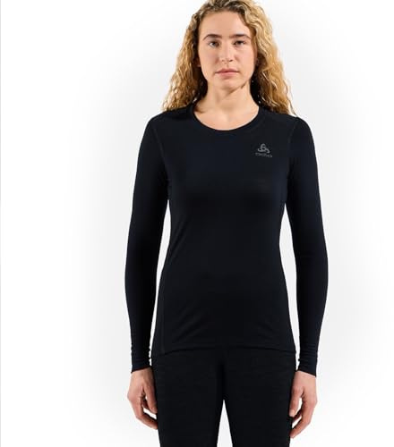 Odlo Thermohose für Herren Active Warm | Dunkelgrau meliert | Größe XXL | Thermounterwäsche | Warme Skiunterwäsche