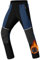 Zoofly Kinder Softshellhose Outdoor Wasserabweisend Mädchen Schneehose Gefüttert Fleecefütterung Jungen Snowboardhose Sporthose Schwarz+Dunkelblau 122-128