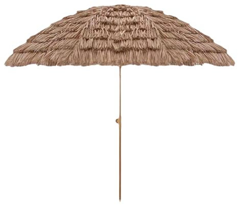 Xalteafe Parasols Pliable en Paille,Parasols De Jardin en Paille pour ExtéRieur,Parasols De Jardin en Paille,Pliable,Portable,Ombres,Convient pour Les Jardins,Les Restaurants avec Terrasse