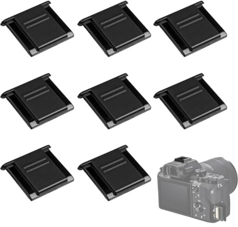 AOEVUIR 8 Pcs Cubierta Hot Shoe Cubiertas de Hot Shoe para Cámaras Canon Cubierta de Protección para Montaje del Hot Shoe Accesorios de Protección para Cámara Hot Shoe Cover Cap
