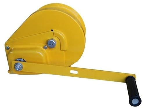 Attrezzo di sollevamento per condizionatori d'aria pesanti, argano manuale con supporto per una facile installazione, verricello autobloccante per una manipolazione sicura delle unità esterne