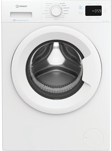 Indesit Push&Go IP 846 8kg Freestanding Washing Machine – White – Push&Go One-Touch Programmes, 1400rpm Spin, Energy Efficient, Quick Wash, Cotton, Mixed, Delicates & Eco Cycles
