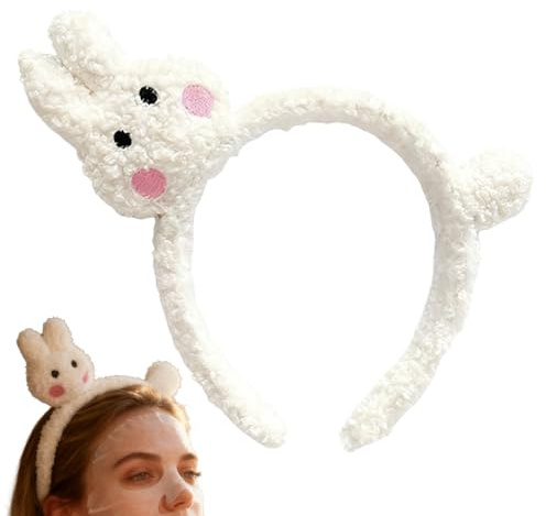 Bandeau à cheveux pour femme - Motif animal de dessin animé - Pour voyage, vacances, maison, spa, salle de bain, fête, appartement, voyage, vacances, maison, salle de bain