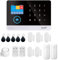 Irishom Alarma para casa inalámbrica 433 MHz WiFi + GSM, pantalla LCD, sensor de puerta, sensor de movimiento PIR, aplicación remota, control compatible con Alexa Google Home