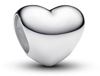 PANDORA Moments 793998C00 Mini breloque en forme de cœur en argent sterling
