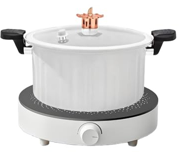 Non-Stick Pots - Non-Stick Cooking Pot Kitchen Utensils Cookware for Induction Electric Hob Camping Home Cooking Stew Pasta Sauce Rice Spaghetti