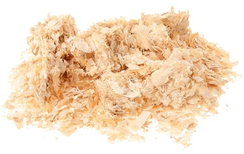 JECOMPRIS Copeaux de Bois Naturels pour Litière de Hamsters, Absorbant Odeurs, Doux et Moelleux, Nid Creusage, Paquet de 500g