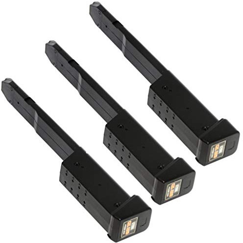 Airsoft Softair CYMA 3pcs Packung 100rd Lange Magazin für AEG Tokyo Marui G18C CM030 CM122 CM123 CM126 CM127 cm 131 CM132 AEP Schwarz