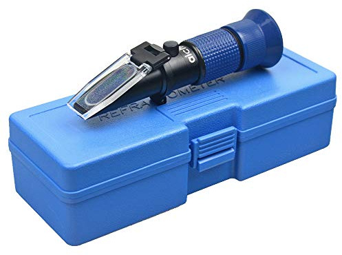 Aichose 0-80% Brix Meter Refractometer for Measuring Sugar Content in Fruit, Honey, Maple Syrup and Other Sugary Drink, with Automatic Temperature Compensation Function