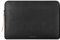 Comfyable Slim Schutzhülle Laptop Sleeve 14 Zoll Kompatibel für MacBook 14-in M4 M3 M2 2023 Pro/Max & M1 2021 A2442, PU Leder Tasche Wasserdicht Cover Notebook Computer Tasche, Schwarz
