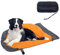OROOTL Hundebett Schlafsack für Hunde Haustiere Warme wasserdicht Hundeschlafsack Rucksack Packbar Leichtes Hunde Waschbar Reisebett für Camping Wandern Outdoor Indoor