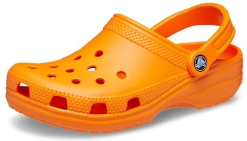 Crocs Unisex Classic Clog, Orange Zing, 42/43 EU