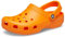 Crocs Unisex Classic Clog, Orange Zing, 42/43 EU