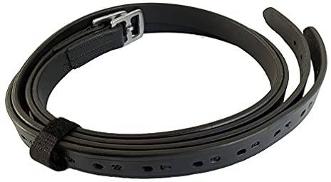 Turners Black Leather Stirrup leathers Adults or Childs 46 48 52 56 (48)