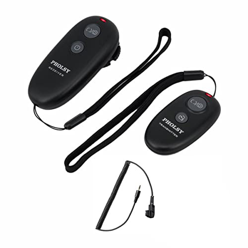 PHOLSY for Sony Camera Remote Shutter Release S6 Wireless Remote Control for Sony a77 ii, a99 ii a99 a77 a67 a65 a57 a55 a900 a850 a700 a580 a560 a550 a500 a400 a450 a300 a200 Replace Sony RM-L1AM