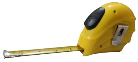 PARENCE - Cinta métrica de 7,5 metros - acero de, escala en centímetros y pulgadas, medición precisa y fácil de usar - autoblocante - maciza - 7,5 m