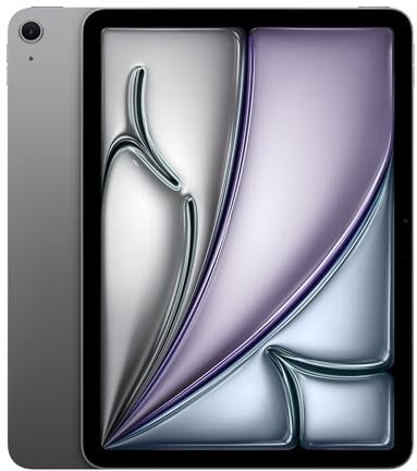 2024 Apple iPad Air (11-inch, Wi-Fi, 128GB) - Space Gray (Renewed)
