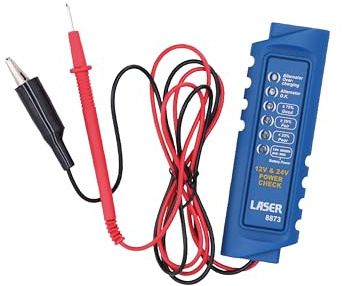 Laser 8873 Battery & Alternator Tester 12/24V
