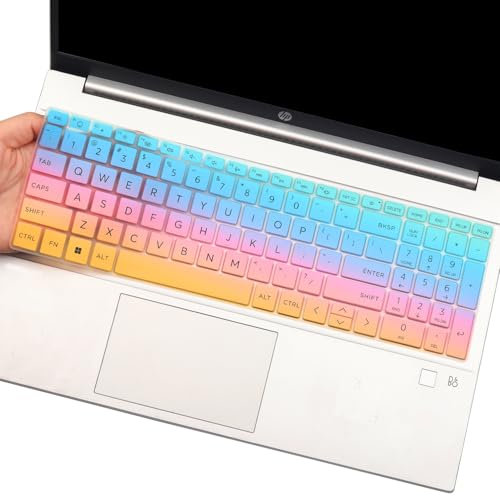 Keyboard Cover for HP Pavilion 16 Laptop,HP Pavilion Plus 16-ab 16-ab0010nr 16t-ab 16t-ab000 Laptop/2023 HP 15.6 Laptop 15-fc 15-fd 15-fc0093dx 15-fd0083wm 15t-fd000/HP 15-fc0013od-Colorful
