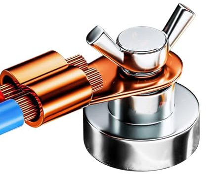 Sujeción Magnética para Soldadura | Cabeza Magnética de Gran Succión para Soldadura - Accesorios de Soldadura Ajustables Portátiles para Electrodos para Conexiones y Trabajos