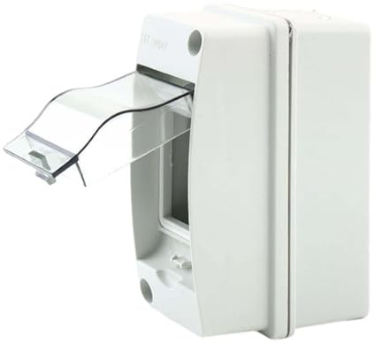 Caja Distribucion Electrica, Cuadro Electrico Caja de protección distribución energía, cubierta transparente, caja for estaciones pared interior y exterior del hogar