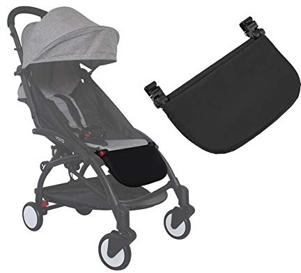 21cm Baby Stroller Extension Footrest Universal Footrest Extended Seat Pedal Pushchair Foot Support Accessory for YOYA VOVO Baby Stroller(Black)
